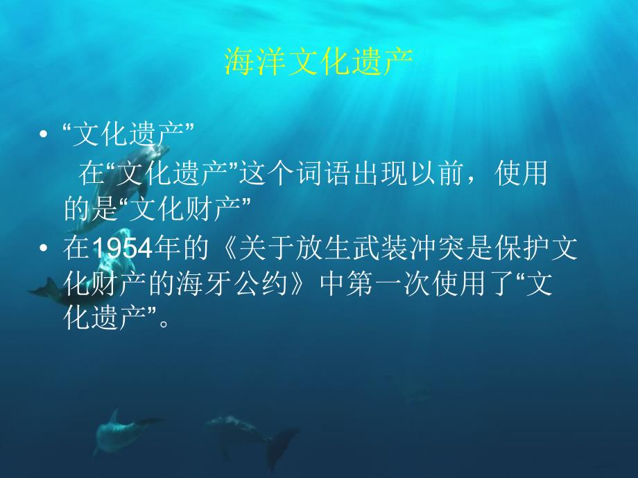 海洋文化遗产的发掘、保护的理论简述讲解_第2页