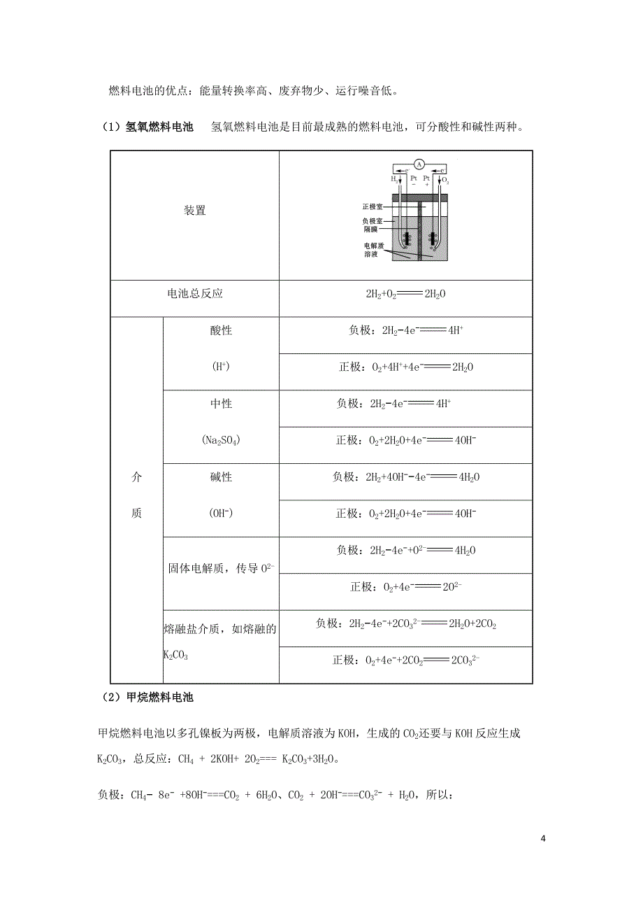 2019高考化学一轮复习讲义-电化学专题(3)化学电源(无标准答案)_第4页