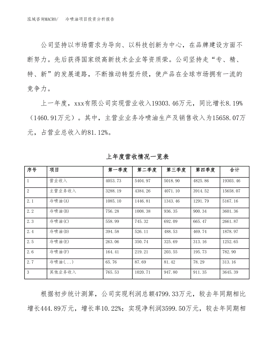 冷喷油项目投资分析报告（总投资12000万元）（44亩）_第3页