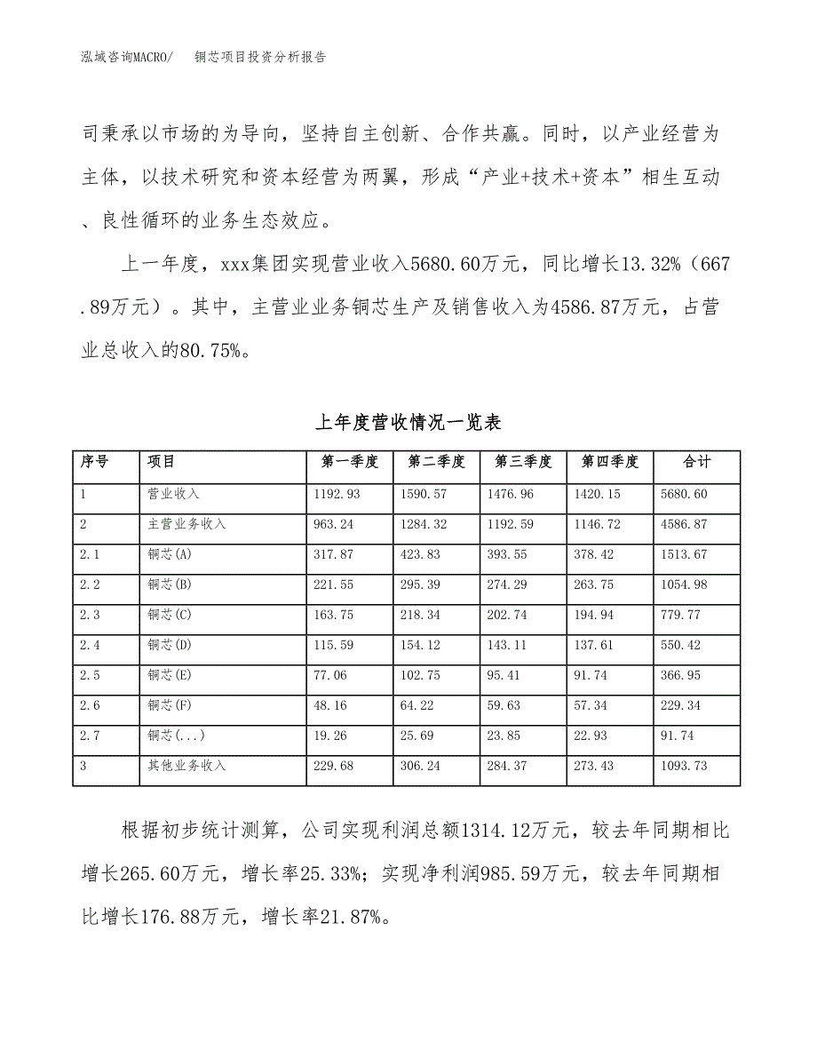 铜芯项目投资分析报告（总投资7000万元）（37亩）_第3页