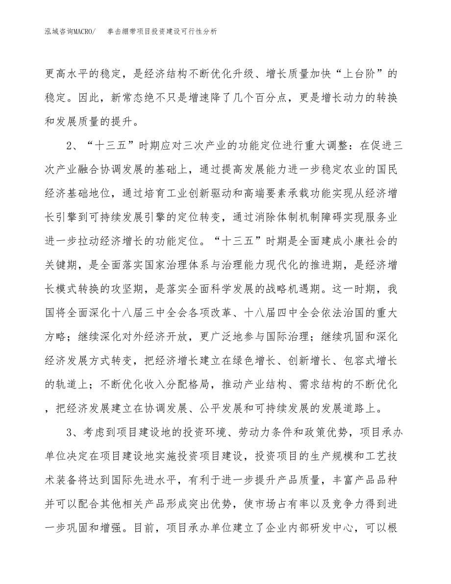 拳击绷带项目投资建设可行性分析.docx_第5页