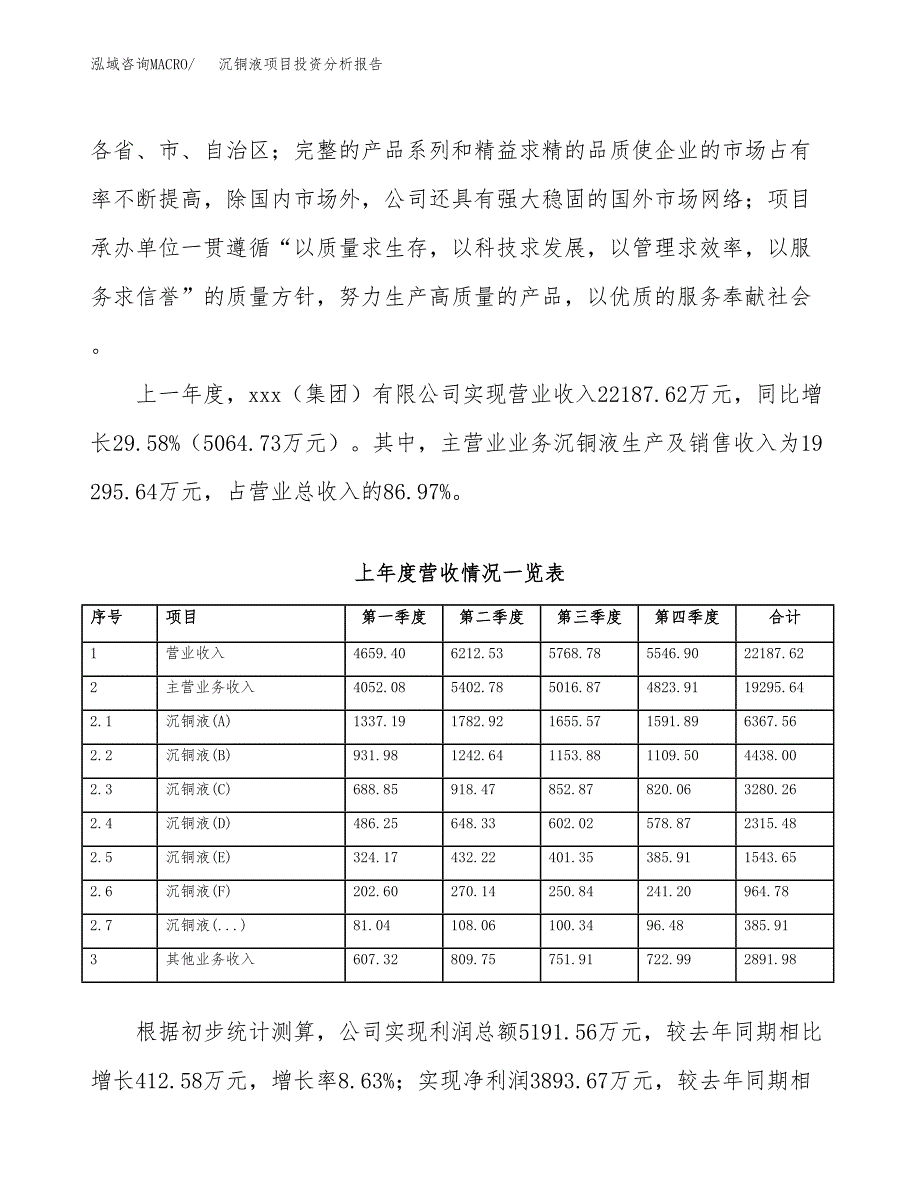 沉铜液项目投资分析报告（总投资17000万元）（82亩）_第3页