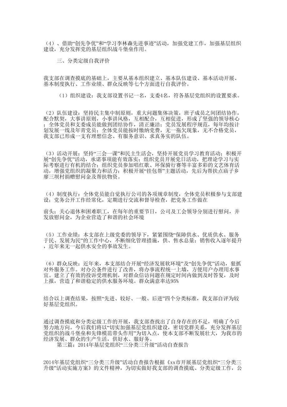 三分类三升级活动自查 报告.docx_第3页