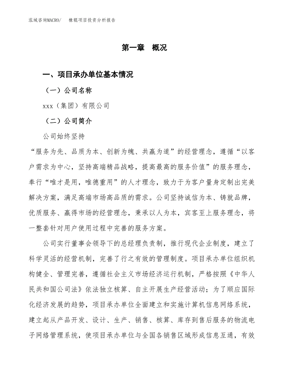 橡辊项目投资分析报告（总投资5000万元）（25亩）_第2页