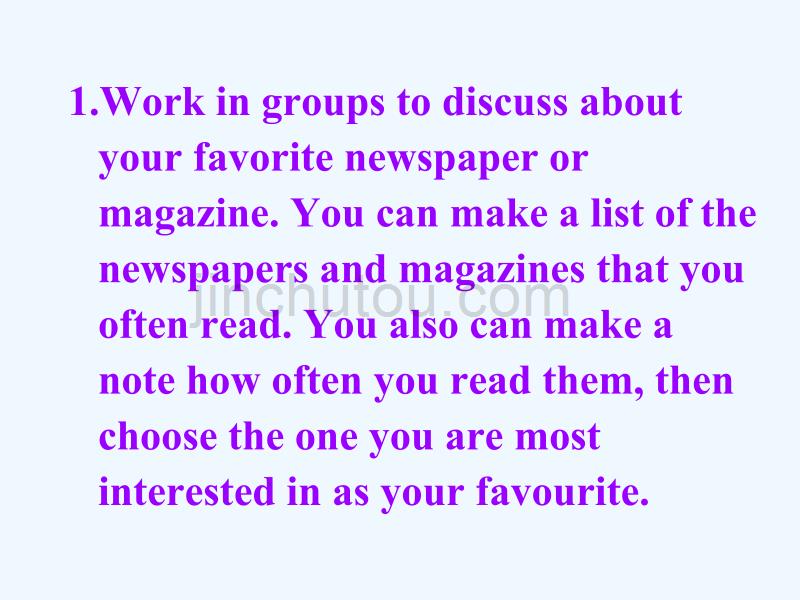 2017-2018学年高中英语 module 5 newspapers and magazines task-writing 外研版必修2_第3页