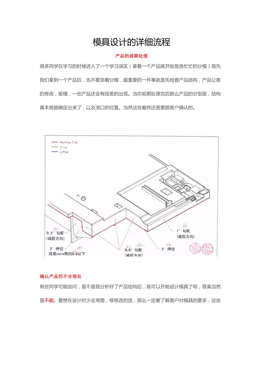 模具设计的详细流程精要_第1页