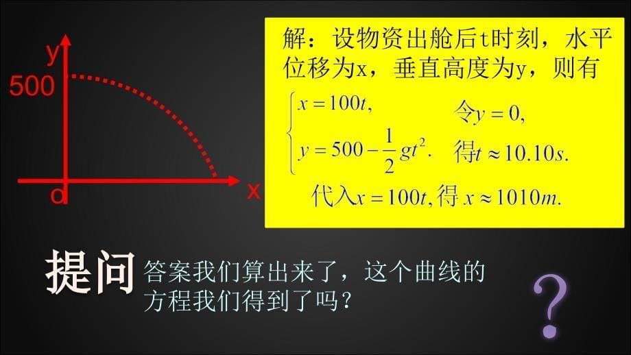 公开课参数方程ppt讲解_第5页