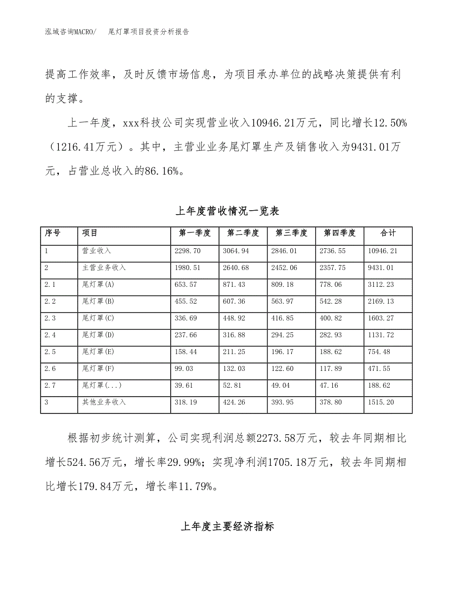 尾灯罩项目投资分析报告（总投资13000万元）（54亩）_第3页