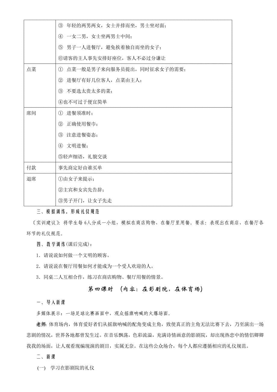 第四篇社会交往礼仪第一节公共礼仪_第5页