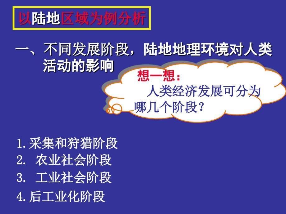 区域地理环境对人类活动的影响 教学课件._第5页