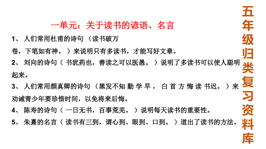 五年级语文上册期末复习积累运用部分课案_第2页