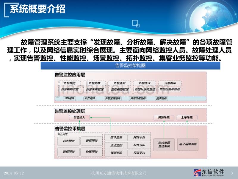 河南移动故障管理系统告警监控培训教程概要_第3页