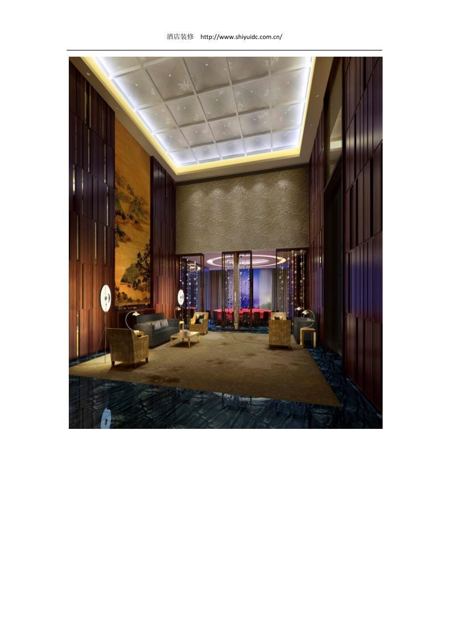 上海最具古典欧式风格酒店装修设计华尔道夫酒店资料_第5页