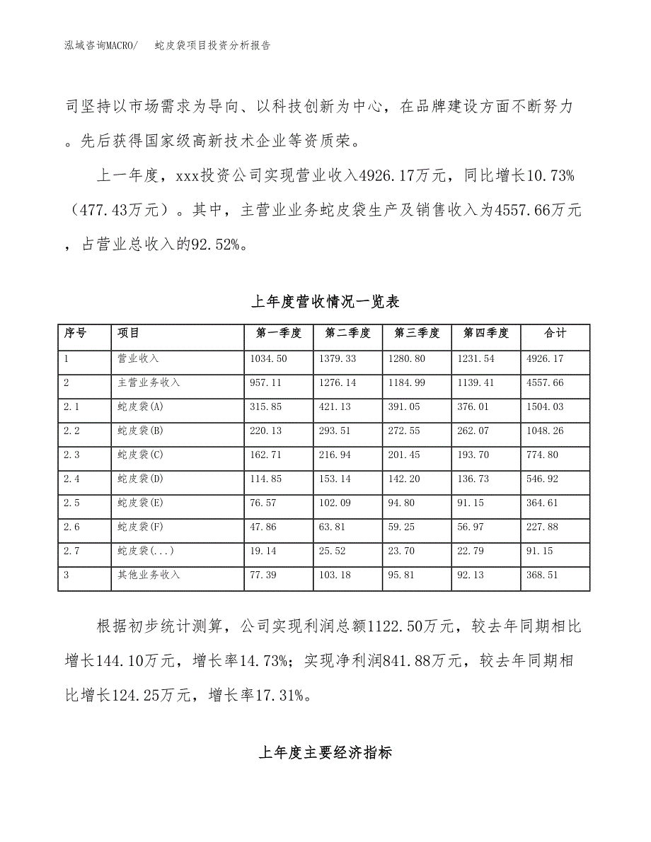 蛇皮袋项目投资分析报告（总投资4000万元）（13亩）_第3页