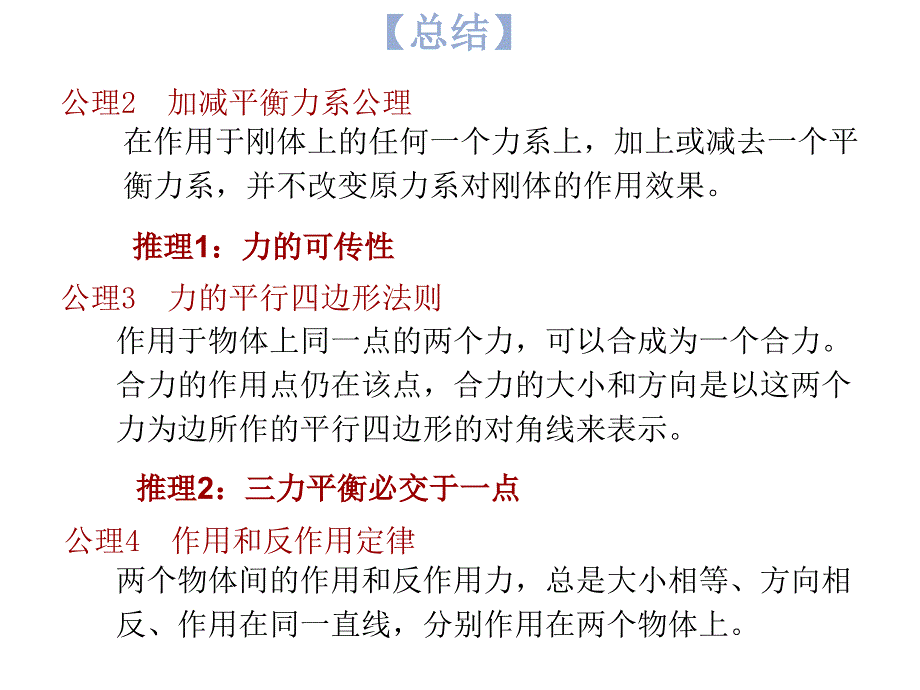 东北大学版工程力学第四版静力学总结解析_第2页