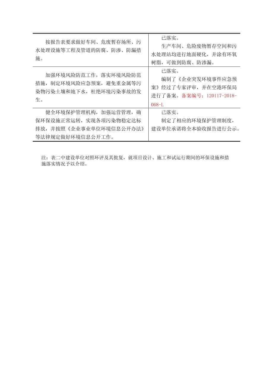 建设项目竣工环境保护验收申请-天津行政审批服务网_第5页