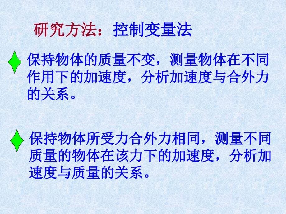 物理必修一人教4.2探究加速度与力和质量的关系课件(共59张PPT)讲述_第5页