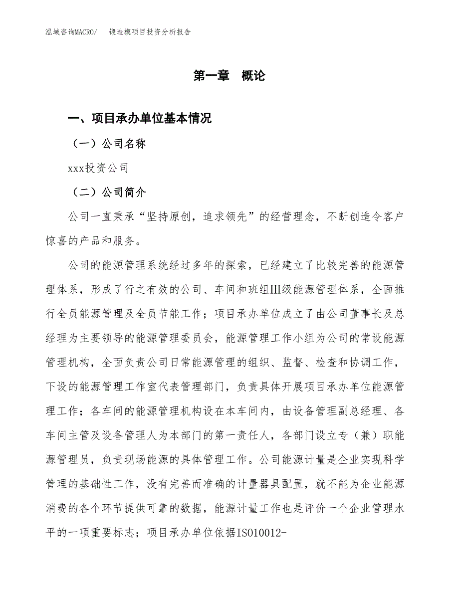 锻造模项目投资分析报告（总投资4000万元）（16亩）_第2页