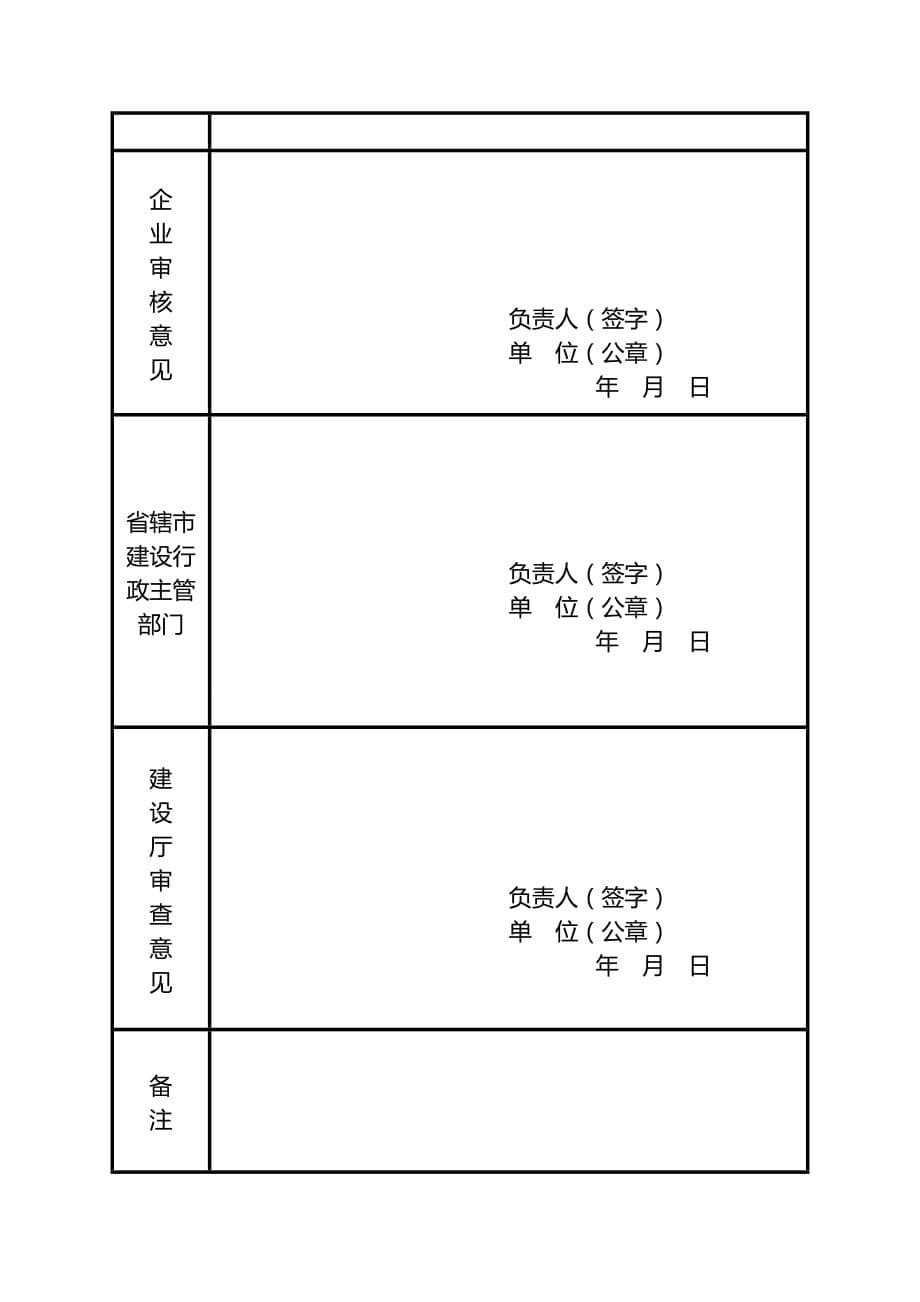 河南省建筑施工企业-主要负责人、项目负责人和专职安全生产-管理人员安全生产考核申请表_第5页