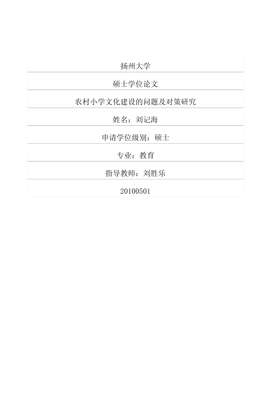 农村小学文化建设的问题及对策研究_第1页