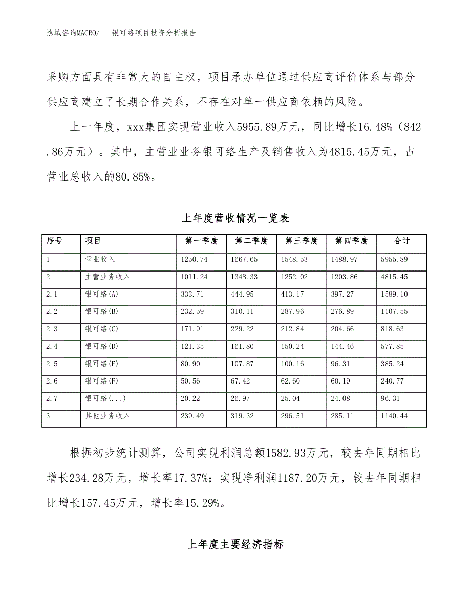 银可络项目投资分析报告（总投资4000万元）（16亩）_第3页