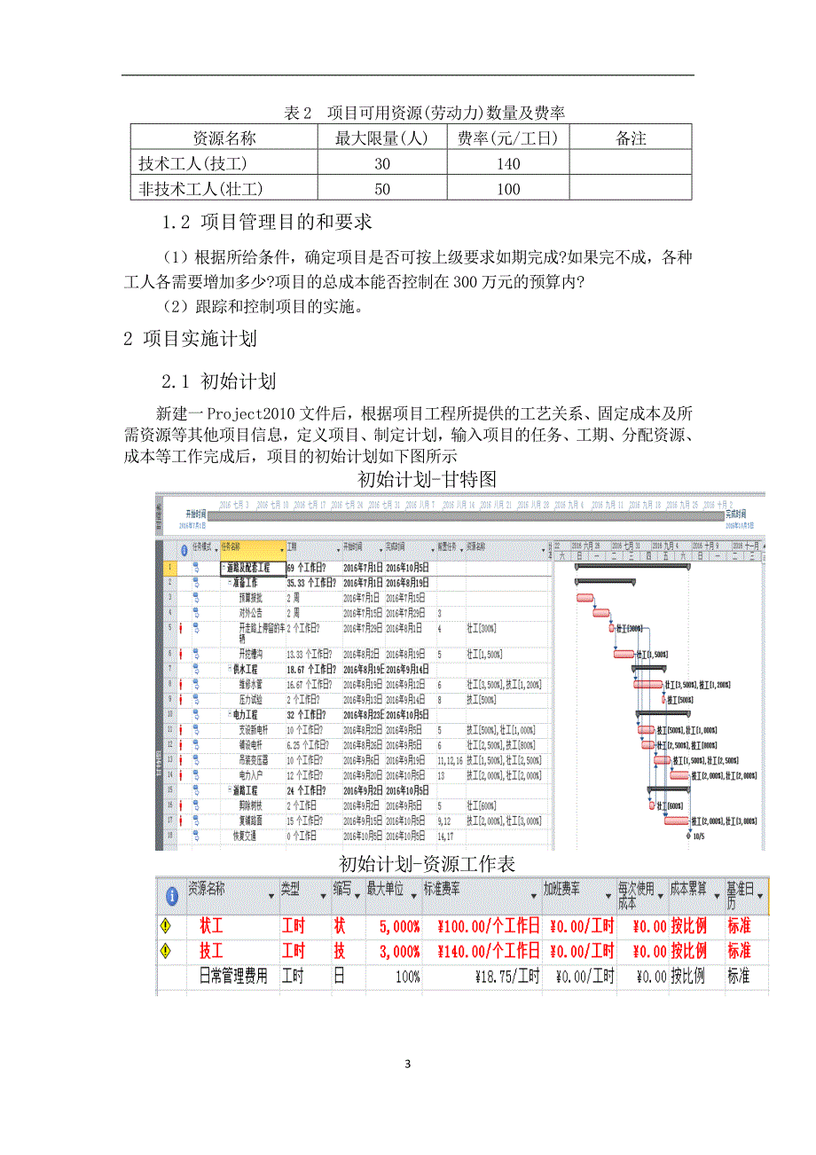 工程项目project项目分析综述_第3页