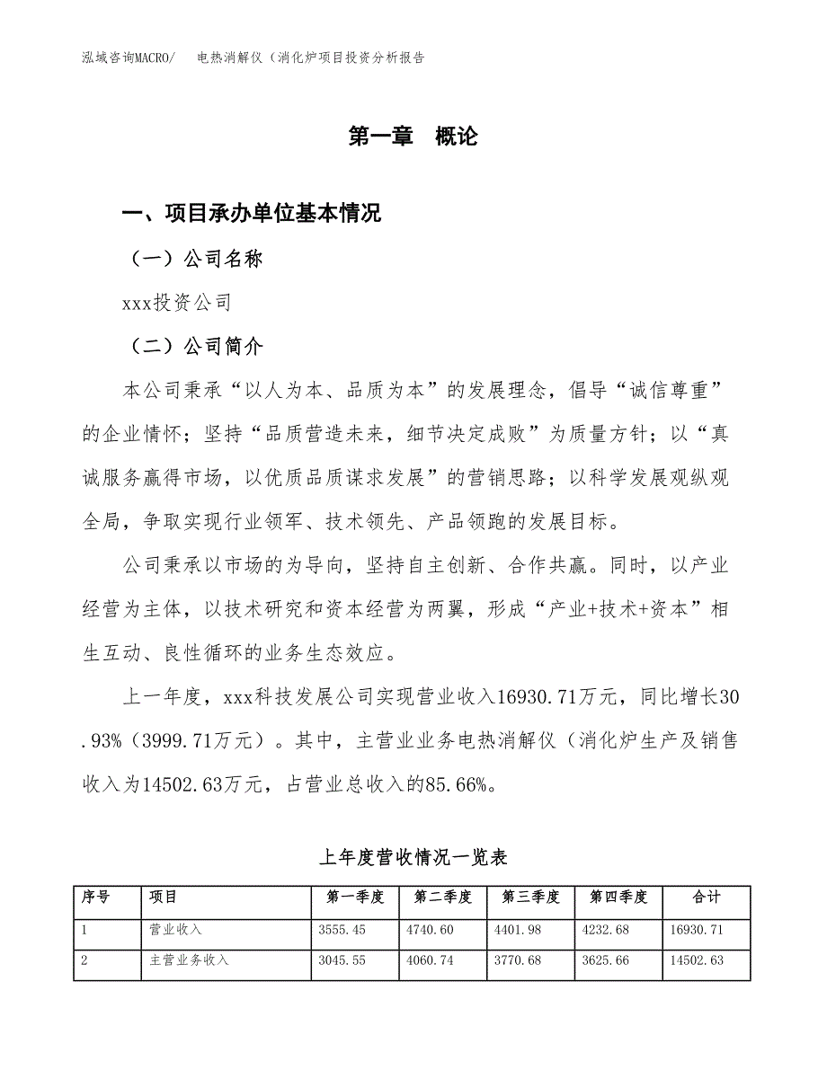 电热消解仪（消化炉项目投资分析报告（总投资8000万元）（30亩）_第2页