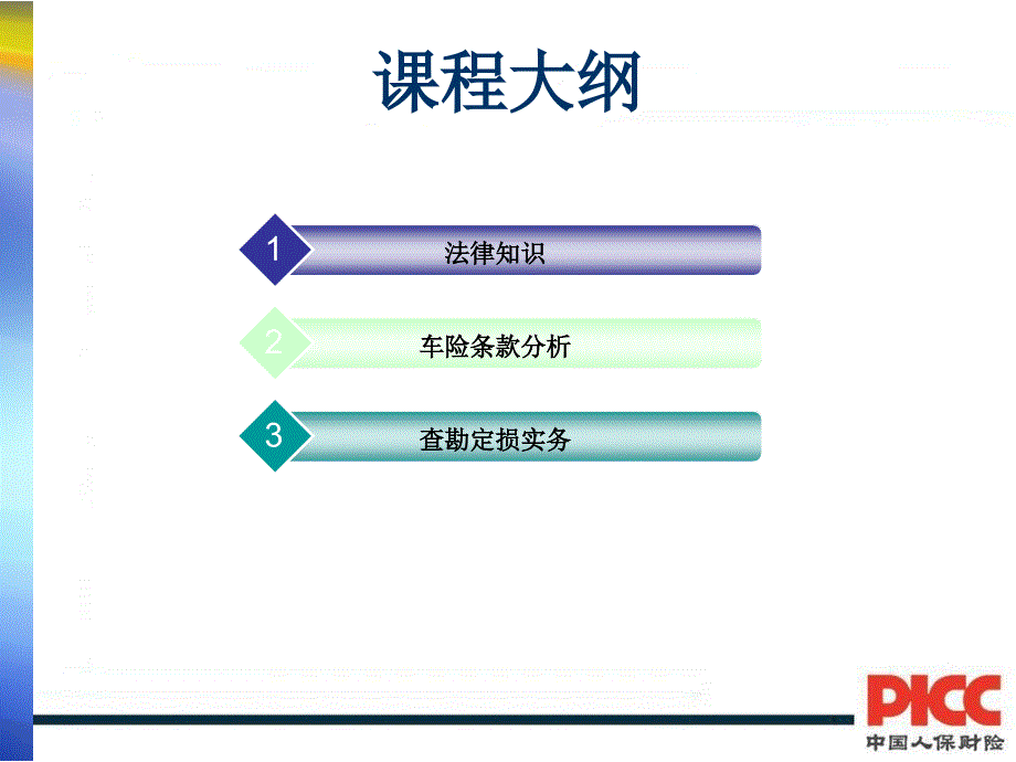 车险查勘定损实务讲义._第2页