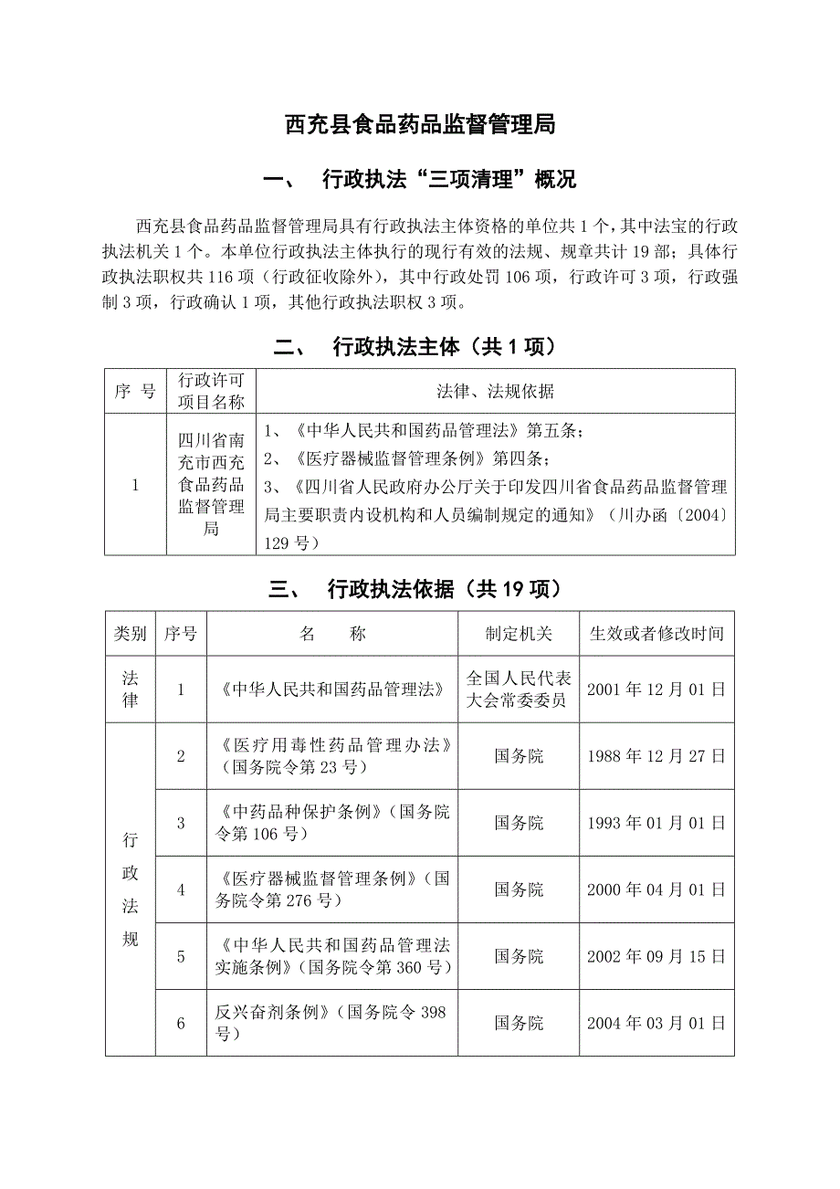 西充县食品药品监督管理局_第1页