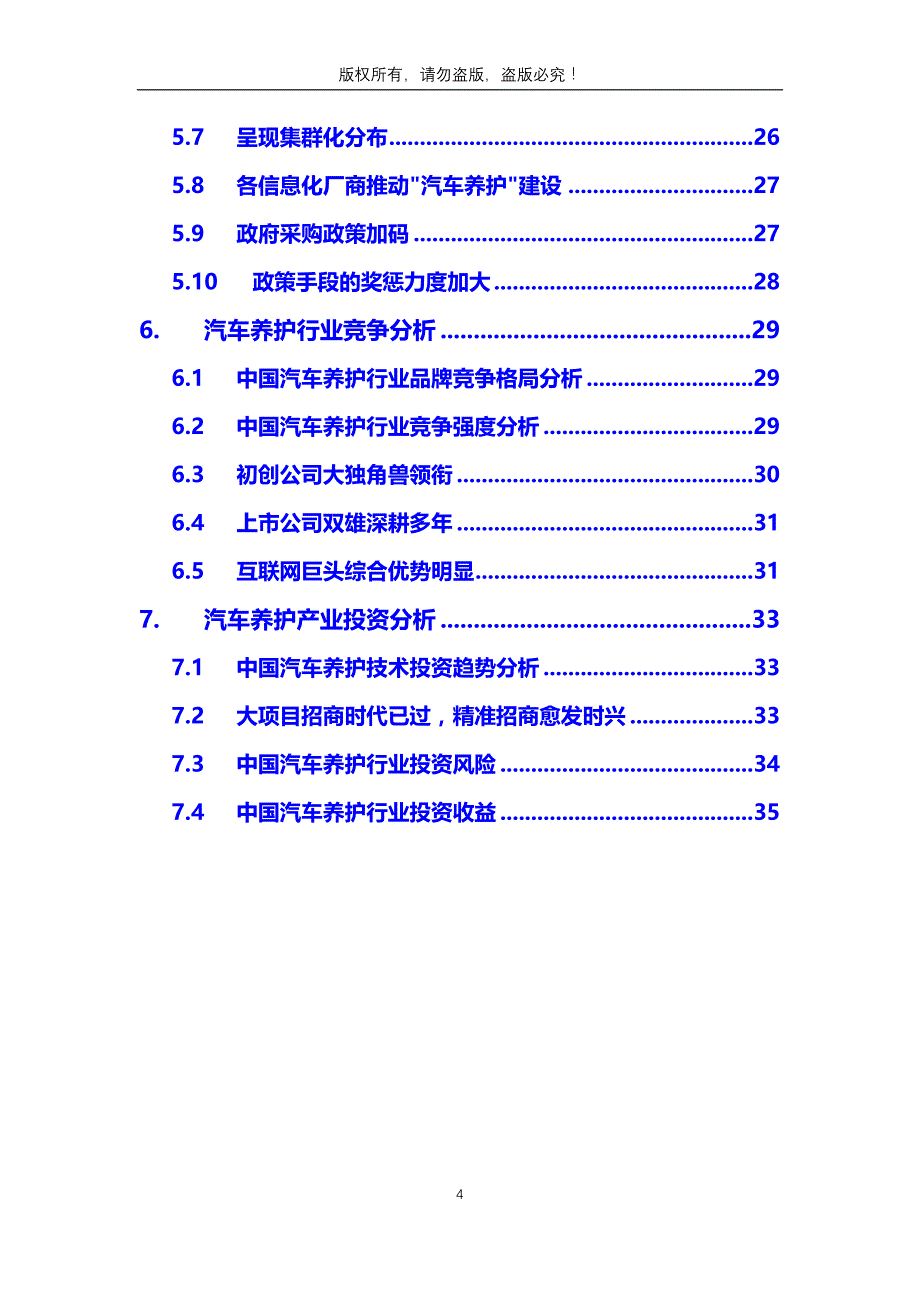 汽车养护行业分析调研报告_第4页