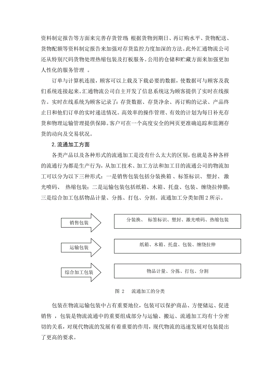 电子商务环境下汇通物流公司的发展战略分析_第3页