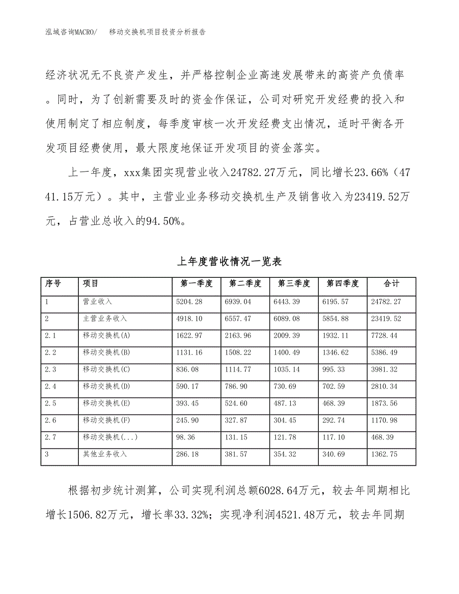 移动交换机项目投资分析报告（总投资15000万元）（63亩）_第3页