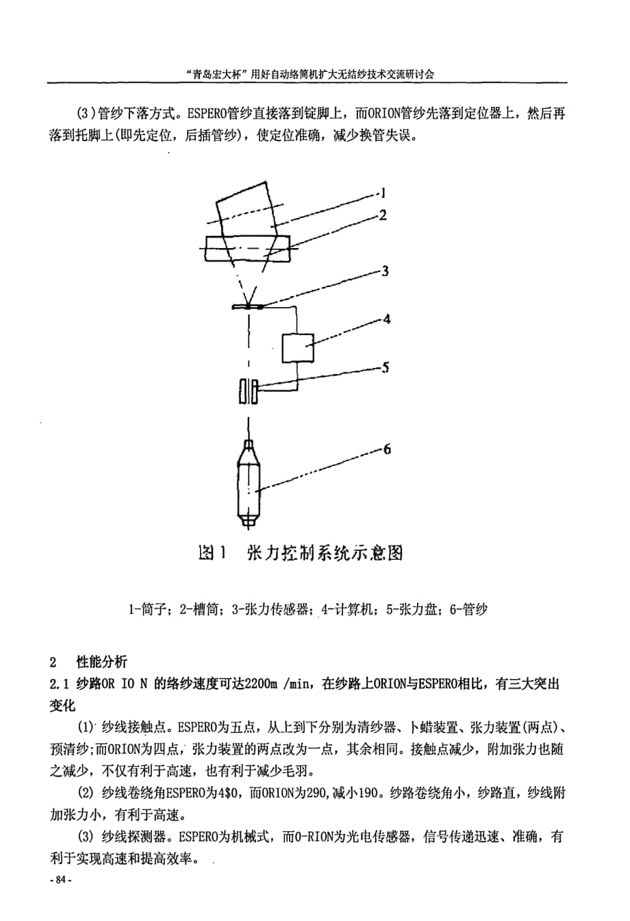 意大利萨维奥公司orion自动络筒机简析_第3页