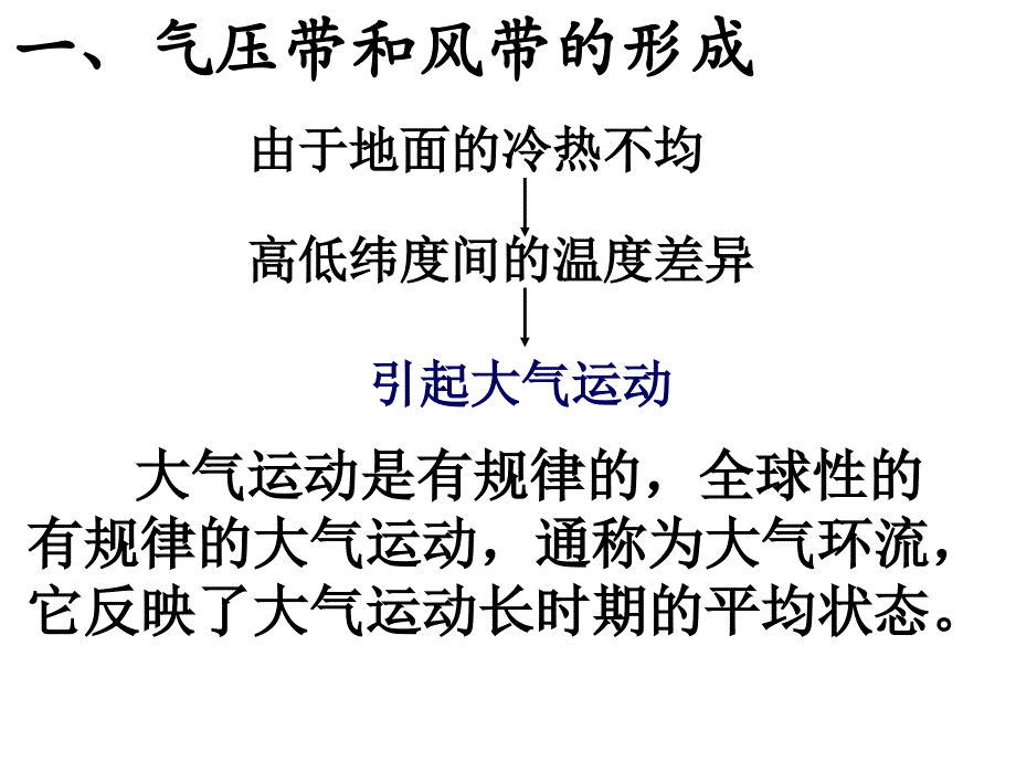 高三地理一轮复习气压带和风带._第3页