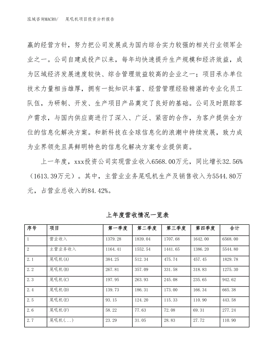 尾吼机项目投资分析报告（总投资9000万元）（41亩）_第3页