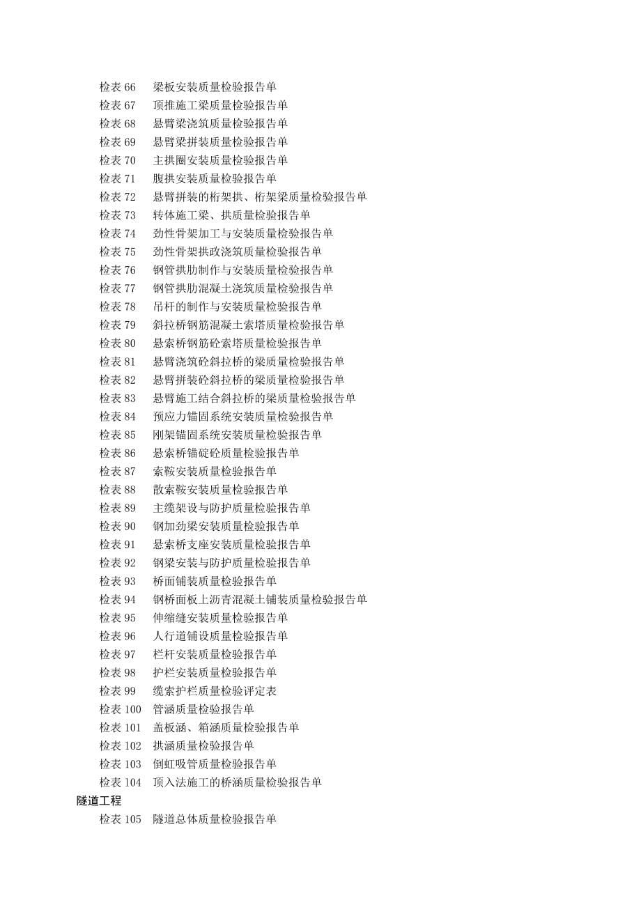 广东省公路工程施工表格(第二册)_第5页