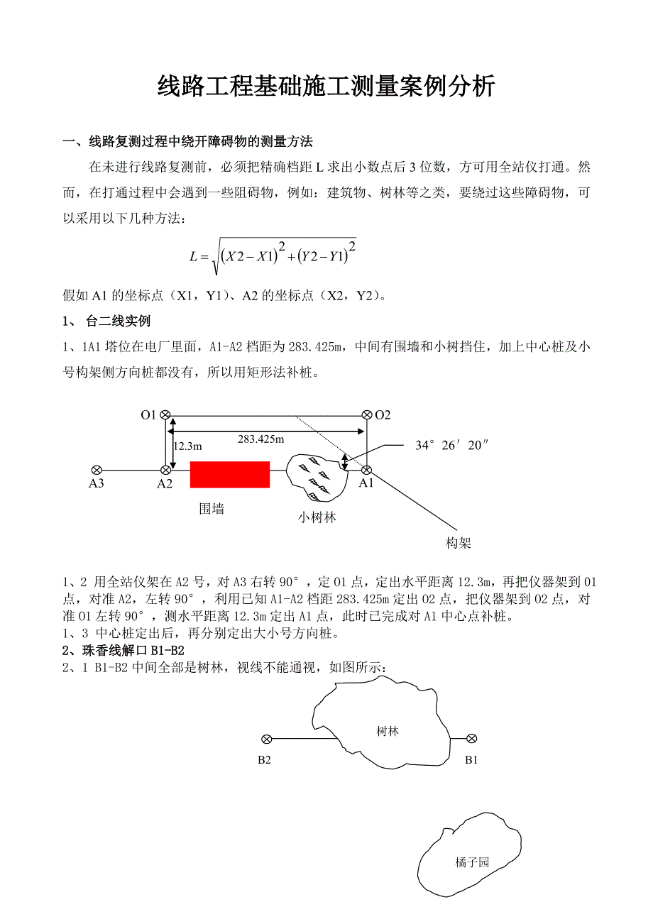 送电线路基础工程测量案例分析_第1页