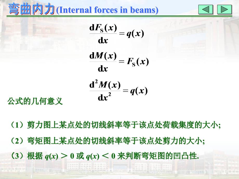 剪力、弯矩与分布荷载集度间的关系._第4页