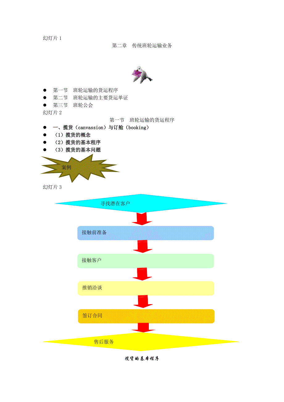 单元二传统班轮运输业务._第1页