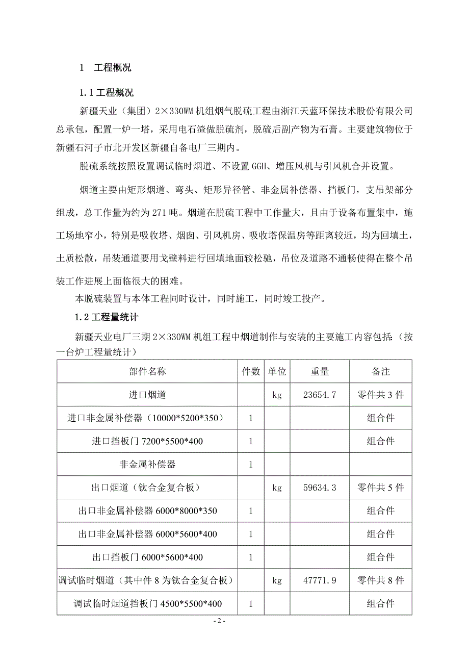 烟道制作安装作业指导书._第3页