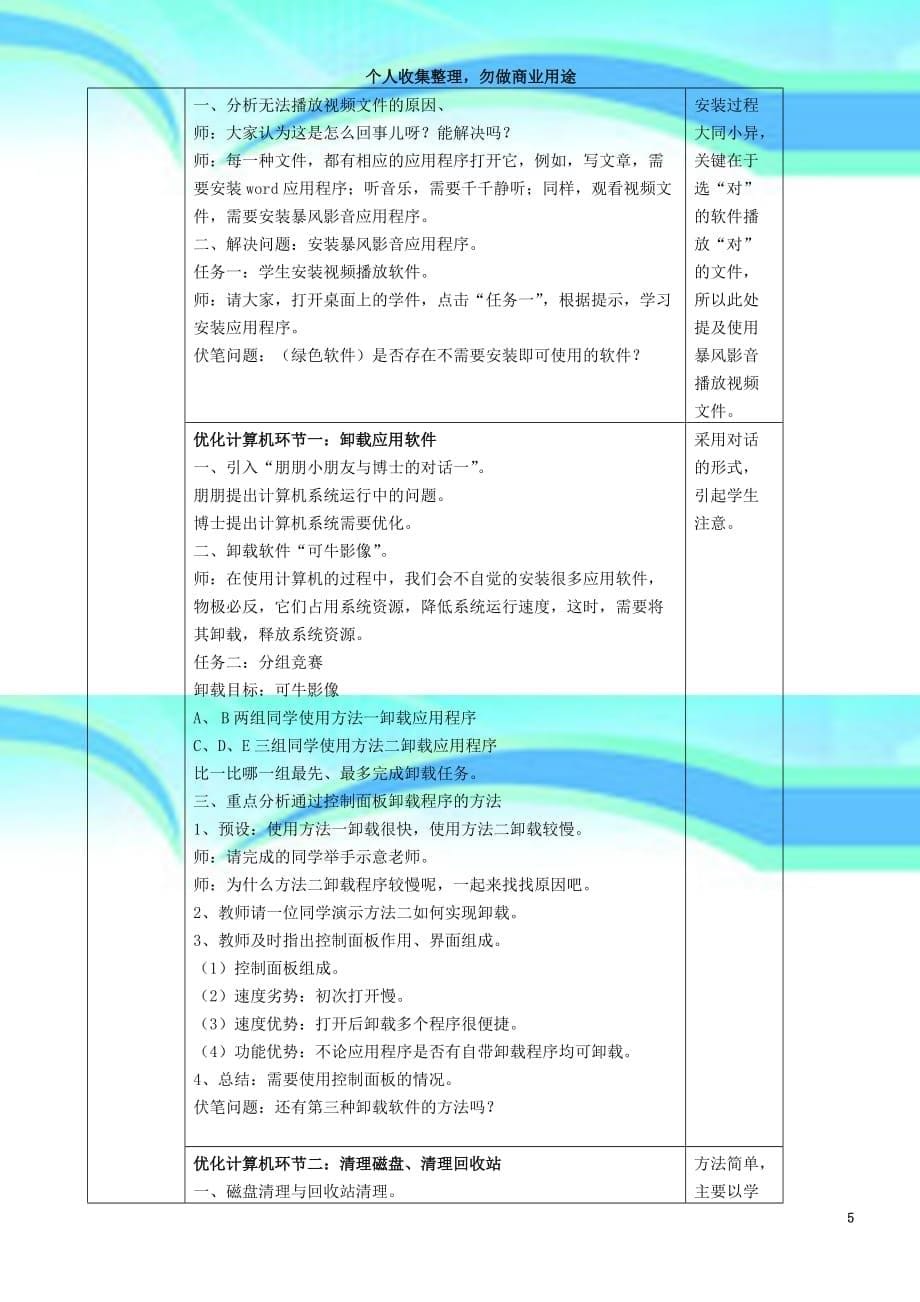 《优化计算机》教学导案_第5页