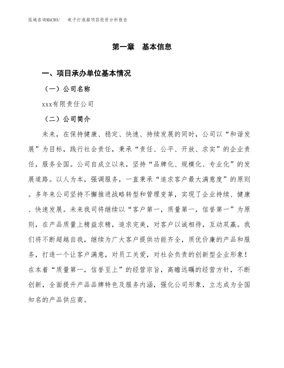 电子打泡箱项目投资分析报告（总投资16000万元）（68亩）_第2页