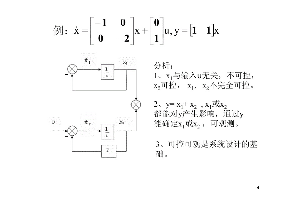 北交自控课件第14讲 第9章 9.2 可控可观_第4页