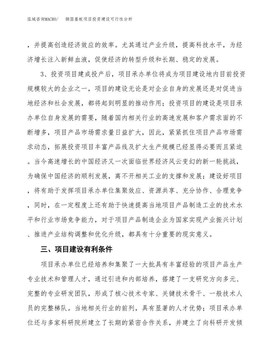 铜箔基板项目投资建设可行性分析.docx_第5页