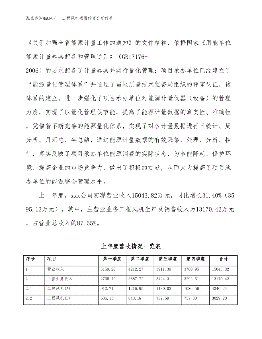 工程风机项目投资分析报告（总投资12000万元）（56亩）_第3页