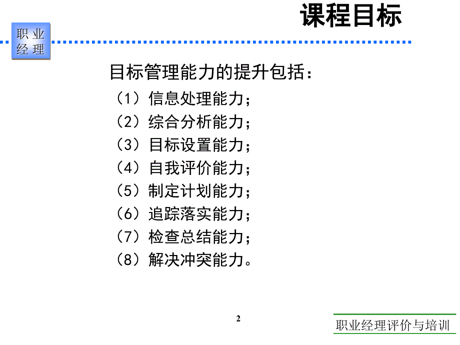 目标管理能力(PPT_100页)综述_第2页