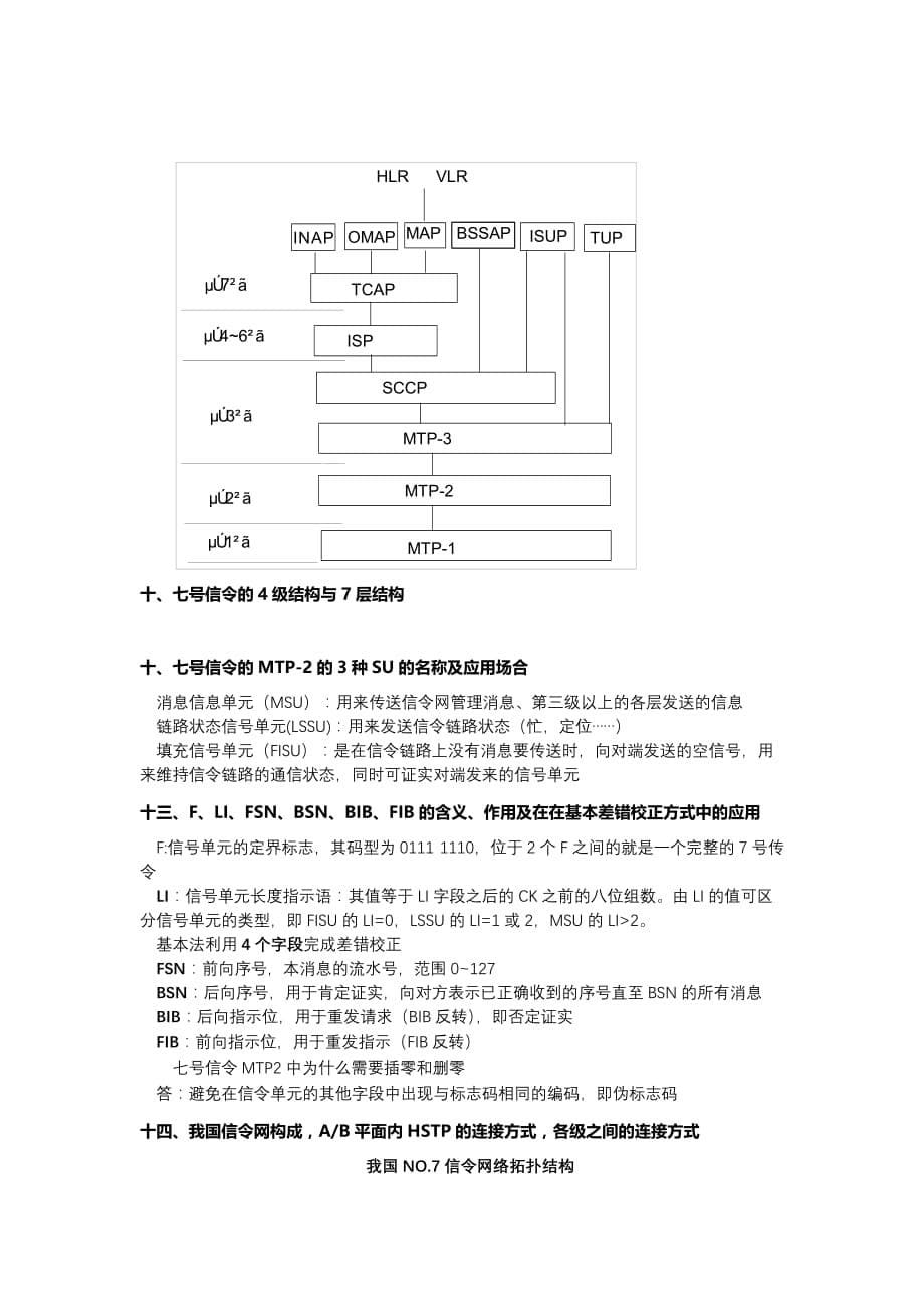 交换技术期末复习题及答案_第5页