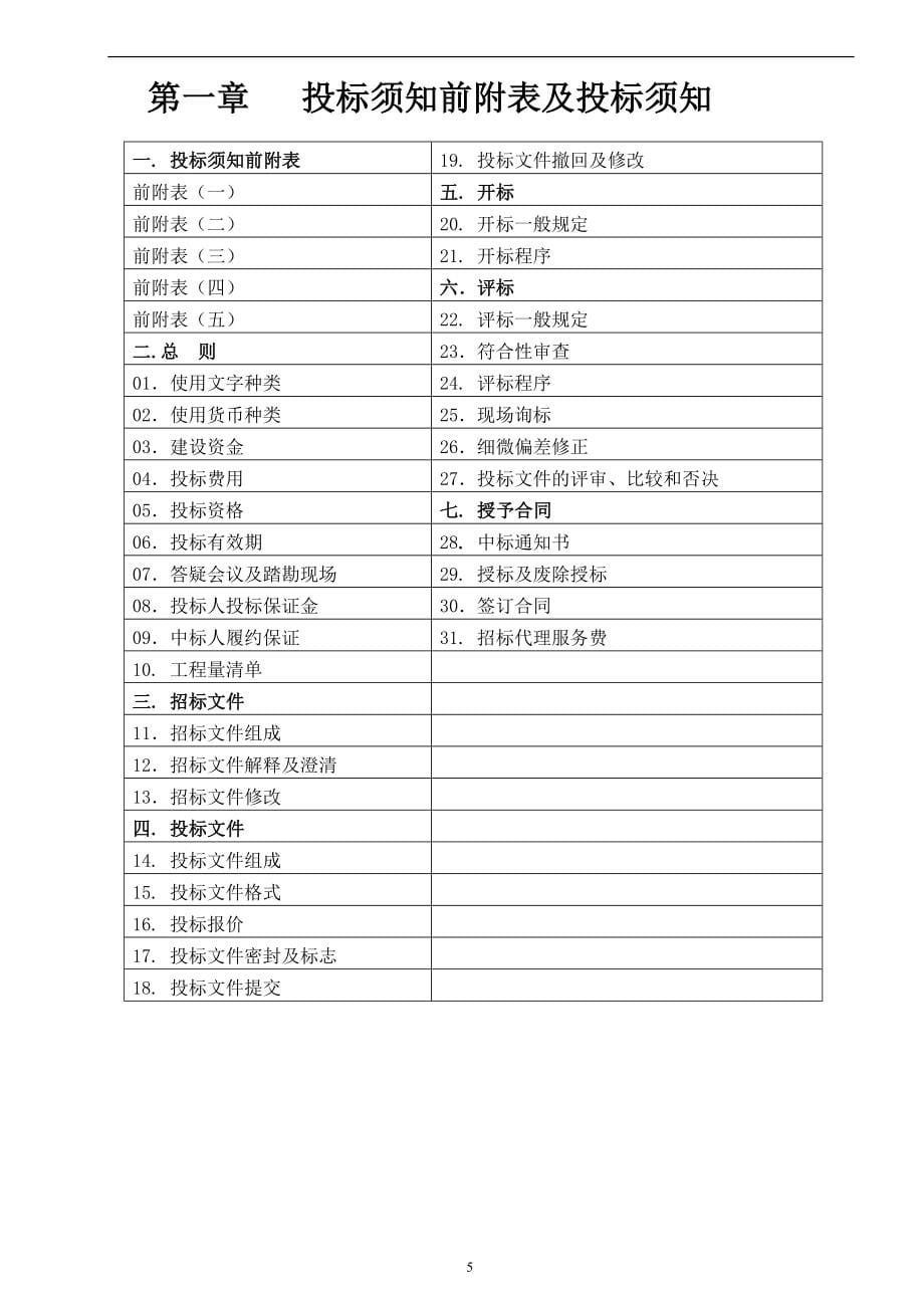 大连市辛寨子街道零星广场维修工程招标文件_第5页