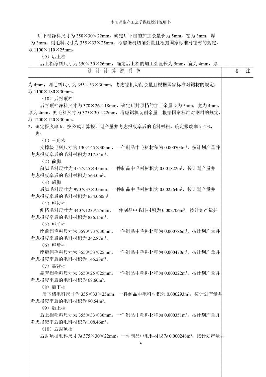 木制品课程设计._第5页