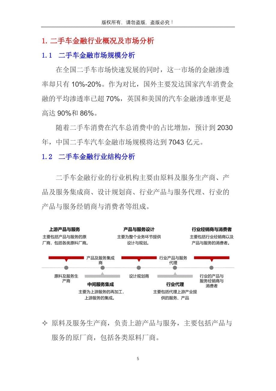 2019二手车金融行业市场规模及投资分析_第5页